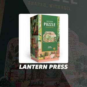 NIB Lantern Press Verdant Greenhouse Puzzle
